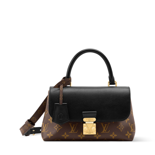 Madeleine BB Monogram Black Coated Canvas Shoulder Bag M27511