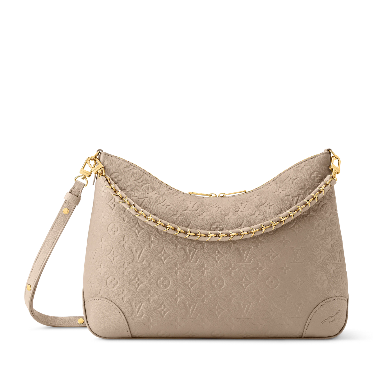 Boulogne GM Monogram Empreinte Leather Shoulder Bag M13706