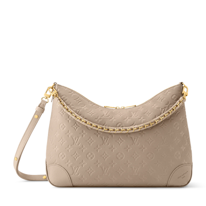 Boulogne GM Monogram Empreinte Leather Shoulder Bag M13706
