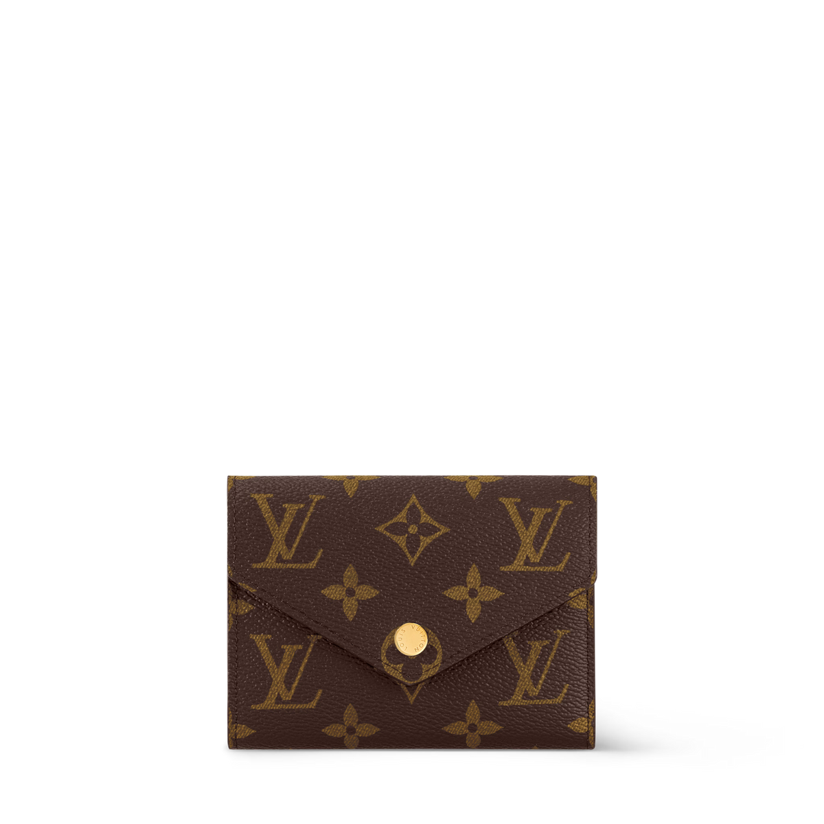 Victorine Monogram Emblème Jacquard Compact Wallet M2A151