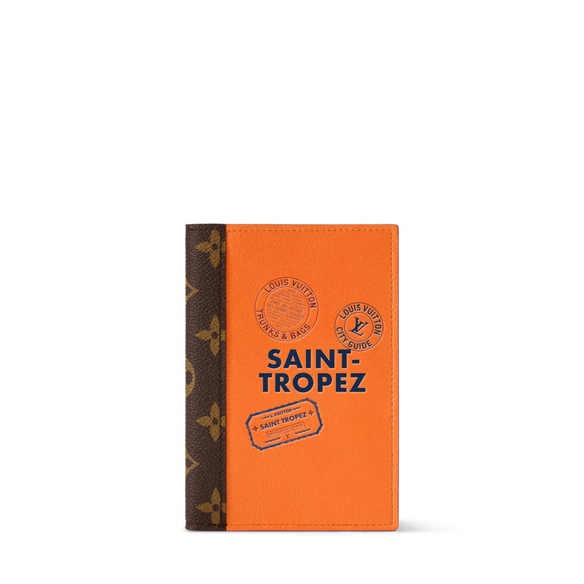 Passport Cover City Guide Cowhide Leather Travel Wallet M29106