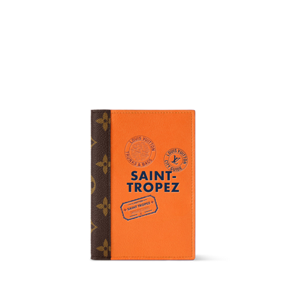 Passport Cover City Guide Cowhide Leather Travel Wallet M29106