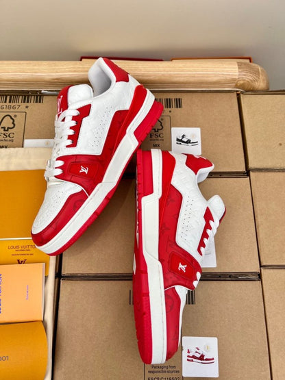 Louis Vuitton LV ’54’ Trainer Red White Sneaker
