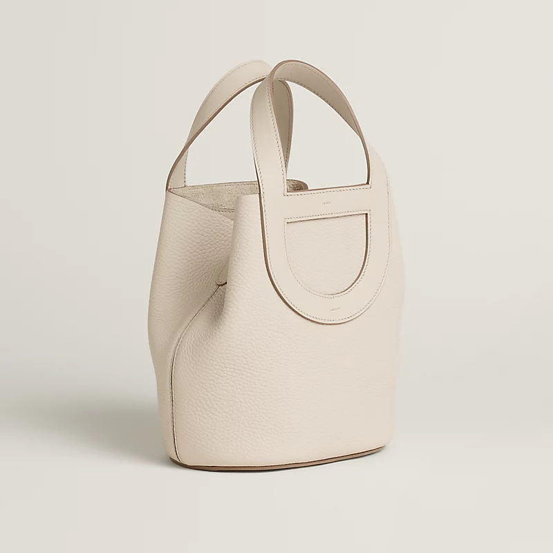 In-the-Loop 18 Luxury Handbag With Taurillon Clemence And Swift Calfskin Chaine d'Ancre Closure