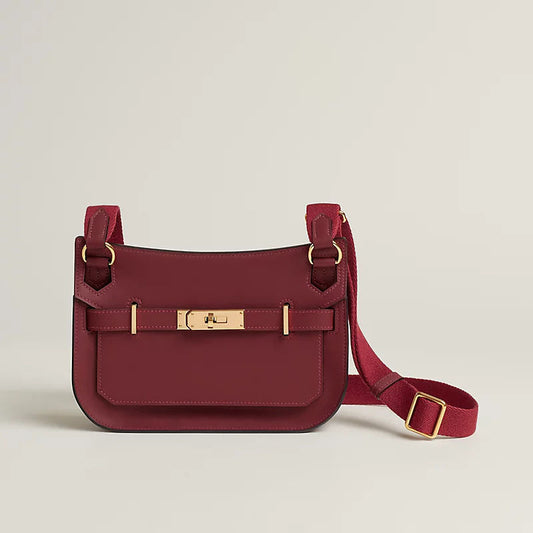 Jypsiere Mini Luxury Handbag With Swift Calfskin And Rotating Hardware Closure