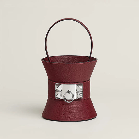 Mini Medor Luxury Handbag With Epsom Calfskin And Palladium Plated Hardware