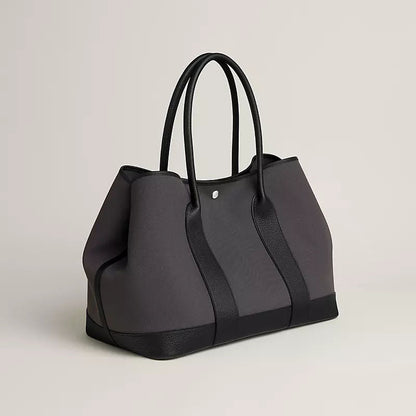 Neo Garden Voyage 41 Luxury Handbag With Militaire Canvas And Negonda Calfskin