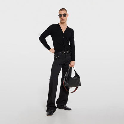 Medium Crossbody Luxury Handbag With Soft Leather And Signature Hardware
