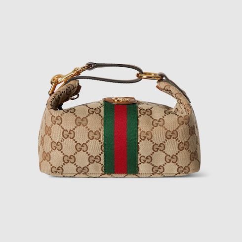 Mini Vanity Luxury Handbag With Leather And Top Handle