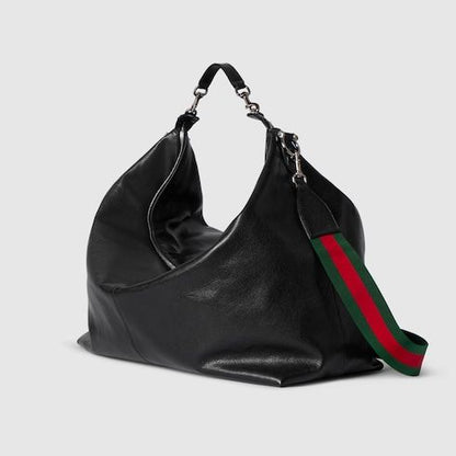Large Crossbody Luxury Handbag With Soft Leather And Signature Hardware