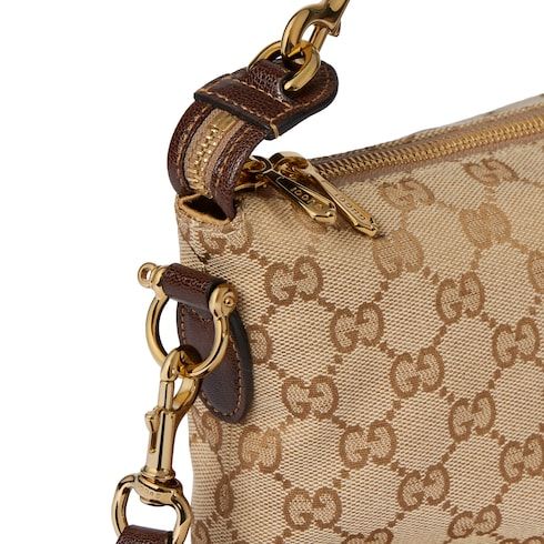 Small Brera Crossbody Luxury Handbag With Canvas And Detachable Strap
