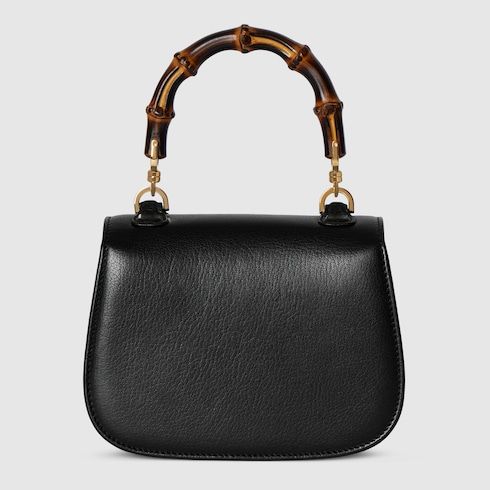 Mini Bamboo 1947 Luxury Handbag With Soft Grainy Leather And Click Closure