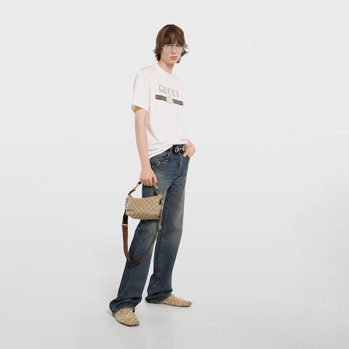 Small Brera Crossbody Luxury Handbag With Canvas And Detachable Strap