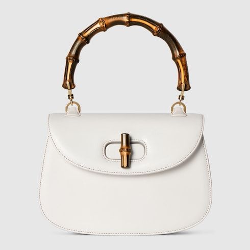 Small Bamboo 1947 Luxury Handbag With Soft Grainy Leather And Click Closure
