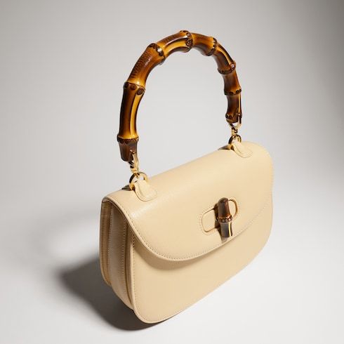 Small Top Handle Luxury Handbag With Soft Grainy Leather And Click Closure