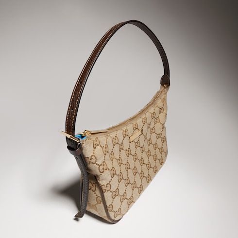 Lady Lunetta Small Shoulder Luxury Handbag With GG Canvas