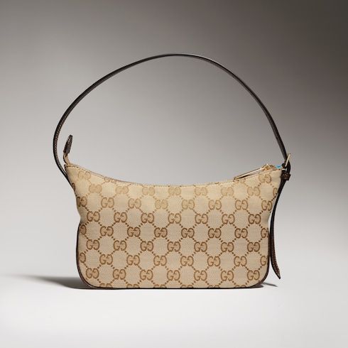 Lady Lunetta Small Shoulder Luxury Handbag With GG Canvas