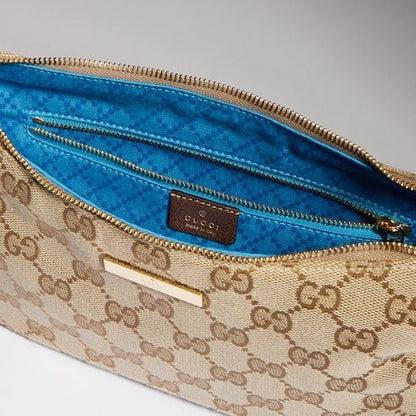 Lady Lunetta Small Shoulder Luxury Handbag With GG Canvas