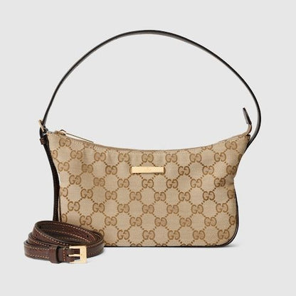 Lady Lunetta Small Shoulder Luxury Handbag With GG Canvas