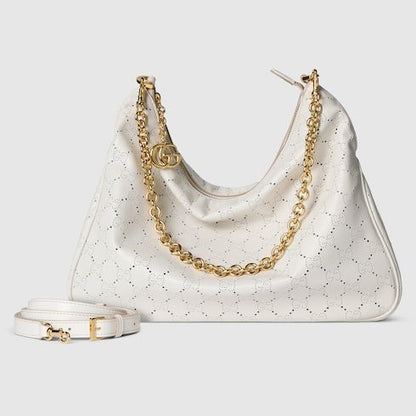 Lady Lunetta Chain Medium Shoulder Luxury Handbag