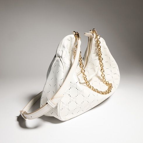 Lady Lunetta Chain Medium Shoulder Luxury Handbag