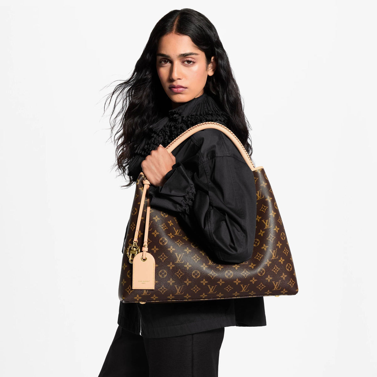 Again Monogram Coated Canvas Tote Bag M25877