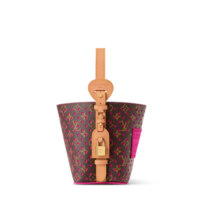 All In BB Monogram Perfo Pop Crush Tote Bag