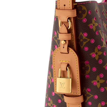 All In BB Monogram Perfo Pop Crush Tote Bag