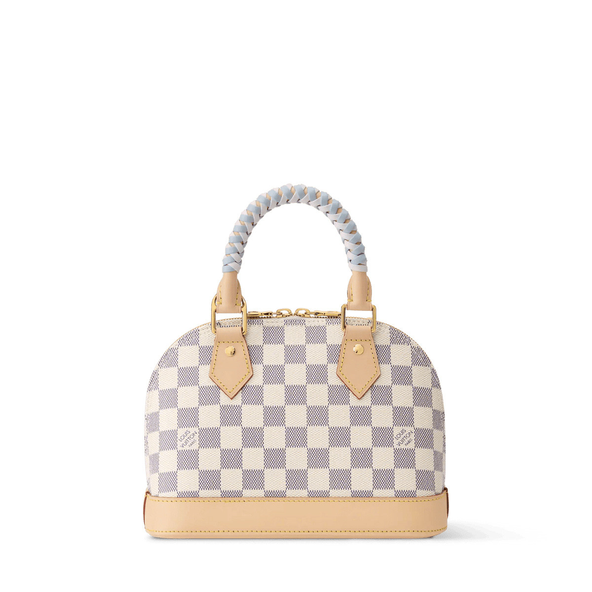 Alma BB Damier Azur Bleu Olympe Coated Canvas Handbag N40902