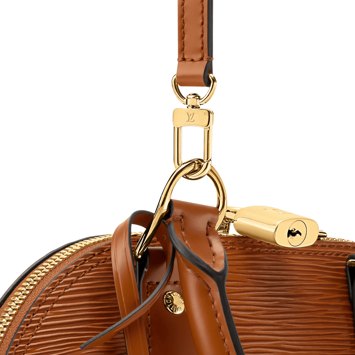 Alma BB Tan Epi Leather Shoulder Bag M25538