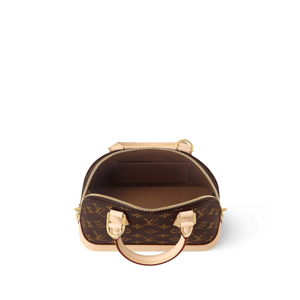 Alma BB Mon Monogram Coated Canvas Handbag P01917