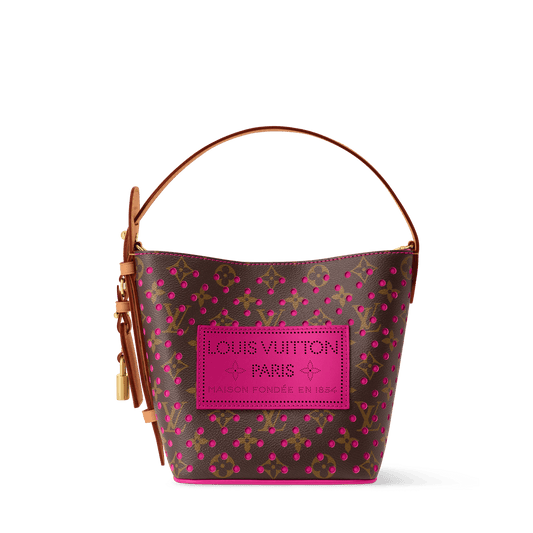 All In BB Monogram Perfo Pop Crush Tote Bag