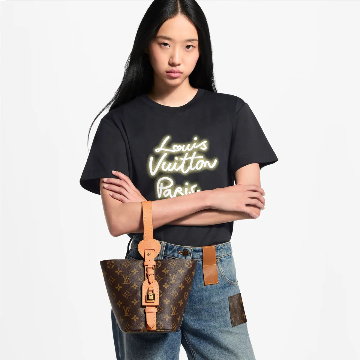 All In BB Monogram Canvas Crossbody Bag