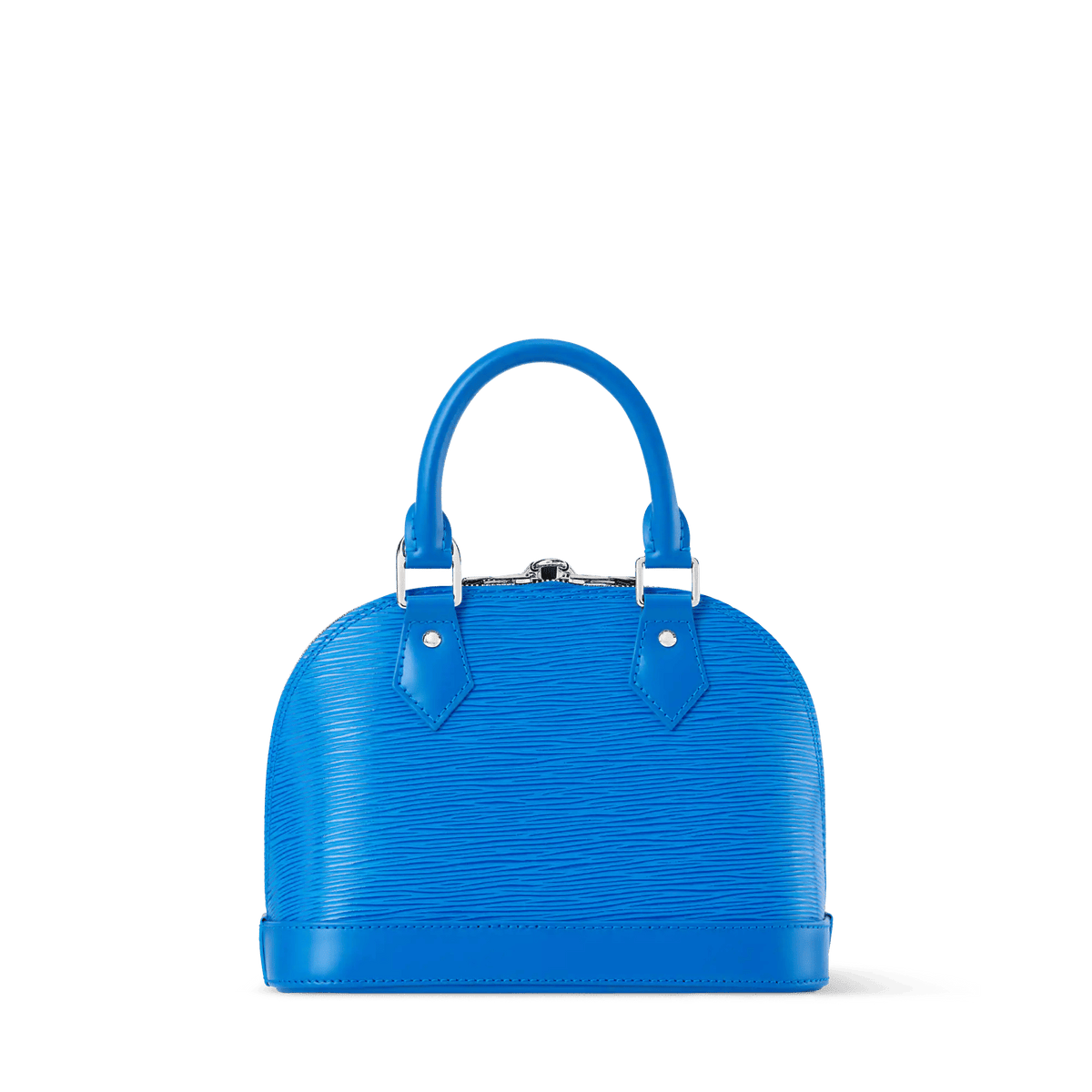 Alma BB Ocean Blue Epi Leather Handbag