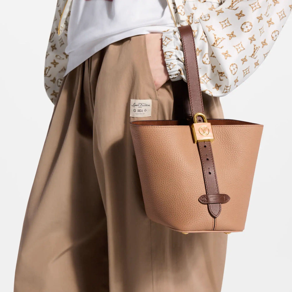 All In BB Cream Monogram Empreinte Leather Handbag