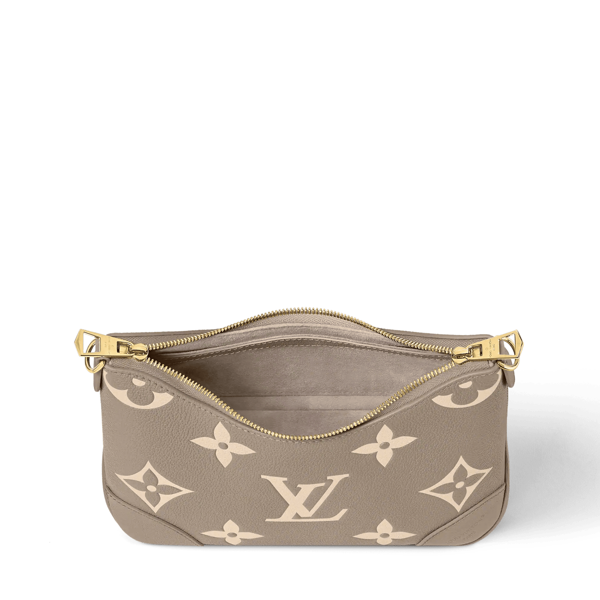 Boulogne PM Bicolor Monogram Empreinte Leather Shoulder Bag M13224