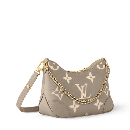 Boulogne PM Bicolor Monogram Empreinte Leather Shoulder Bag M13224
