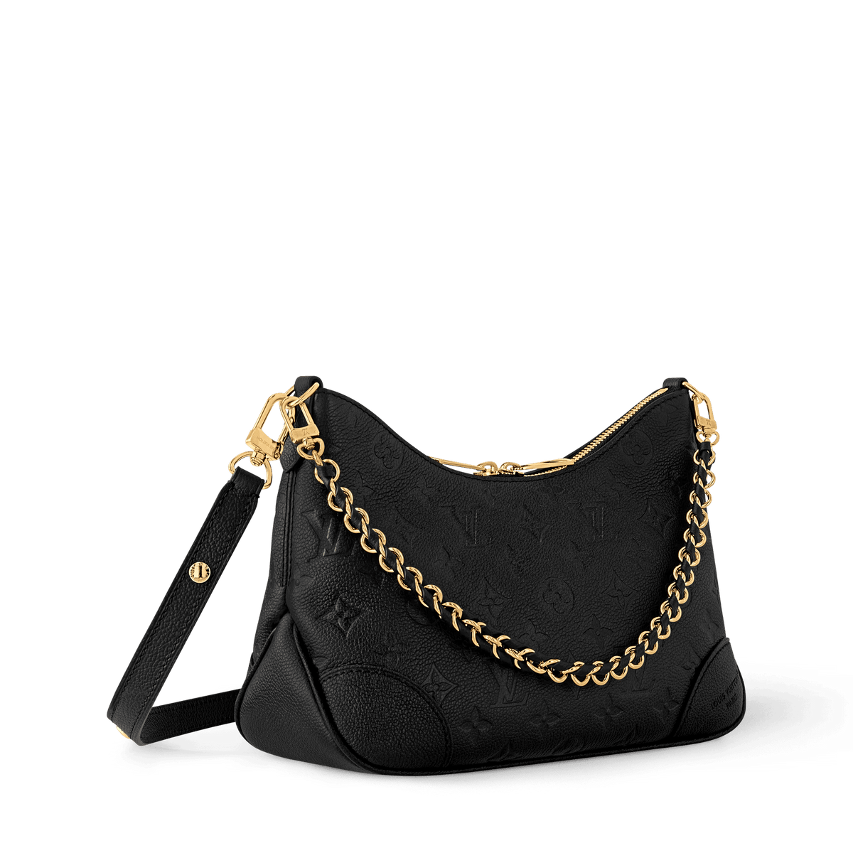 Boulogne PM Black Monogram Empreinte Leather Crossbody Bag M12930