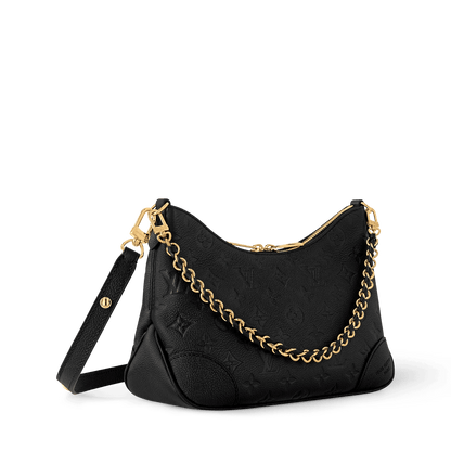 Boulogne PM Black Monogram Empreinte Leather Crossbody Bag M12930
