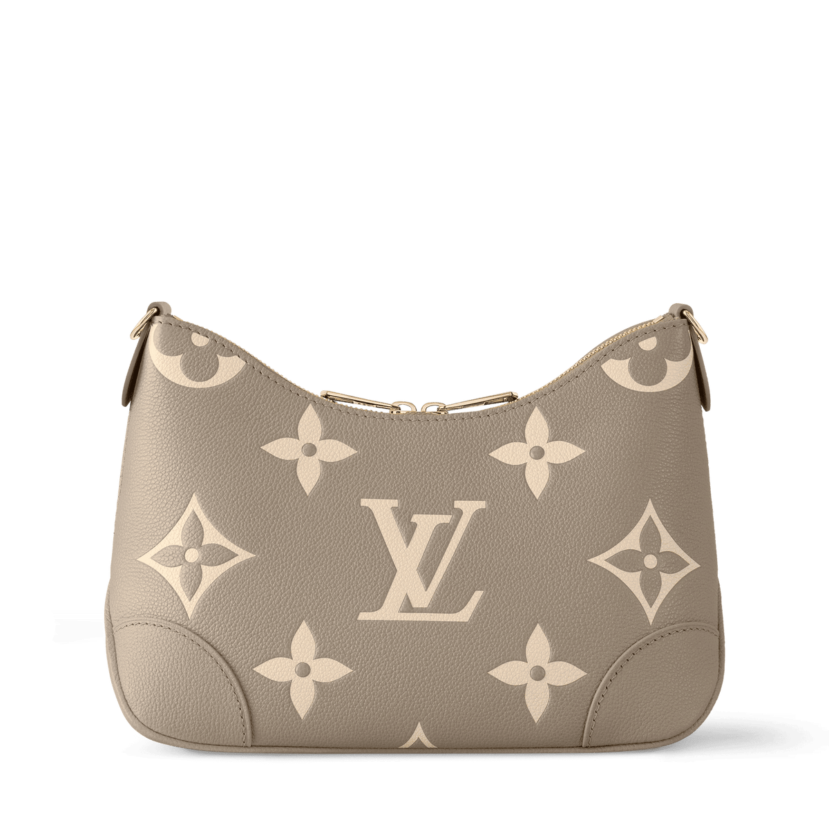 Boulogne PM Bicolor Monogram Empreinte Leather Shoulder Bag M13224