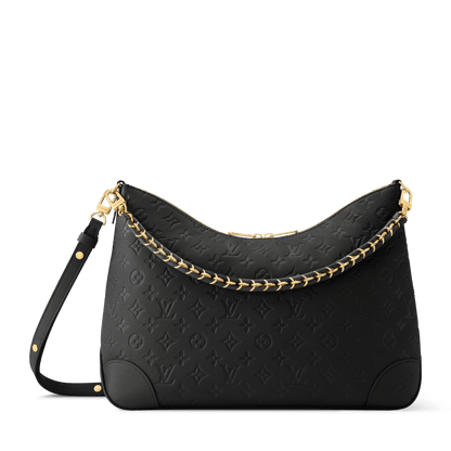 Boulogne GM Monogram Empreinte Leather Shoulder Bag M13706