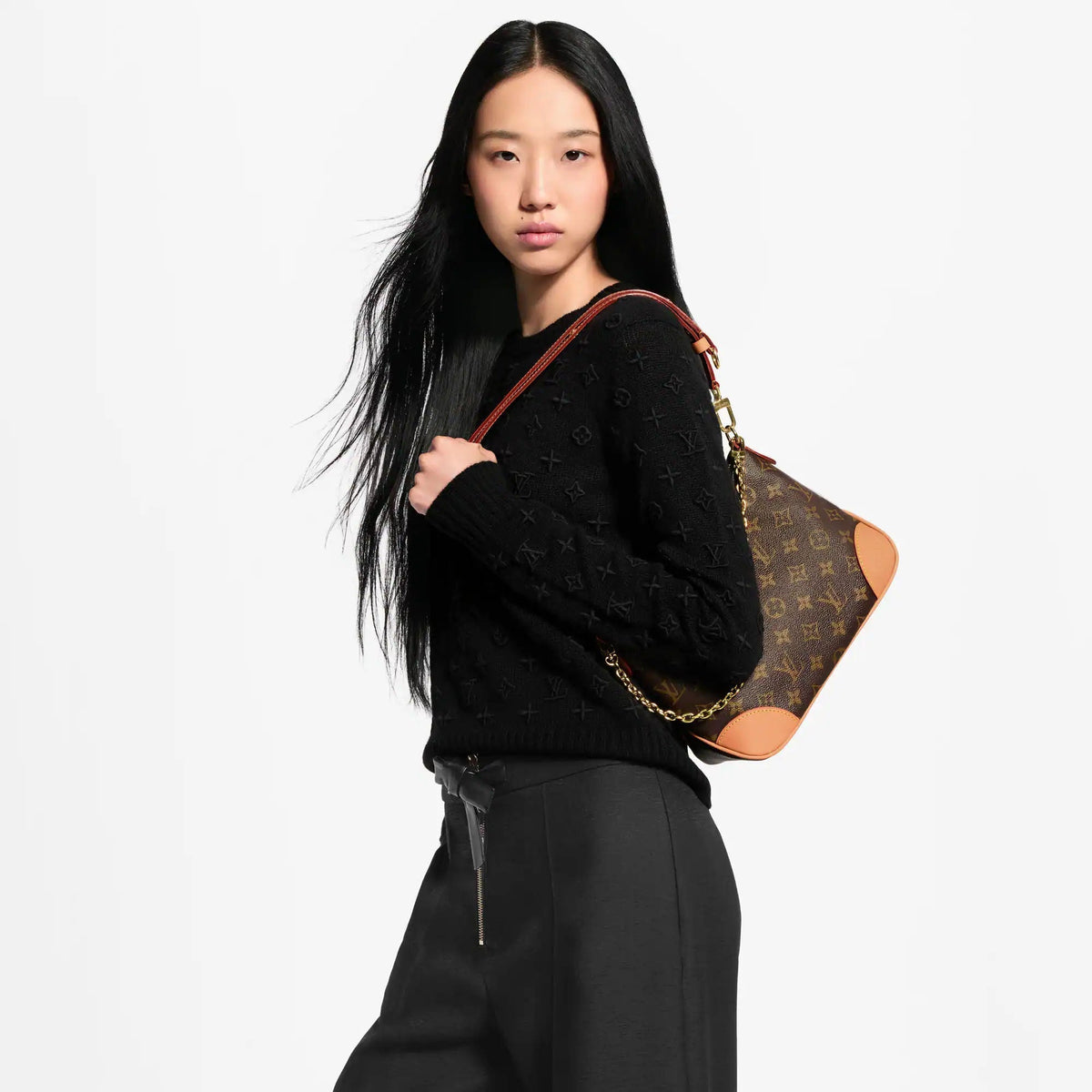 Boulogne PM Monogram Canvas Crossbody Bag