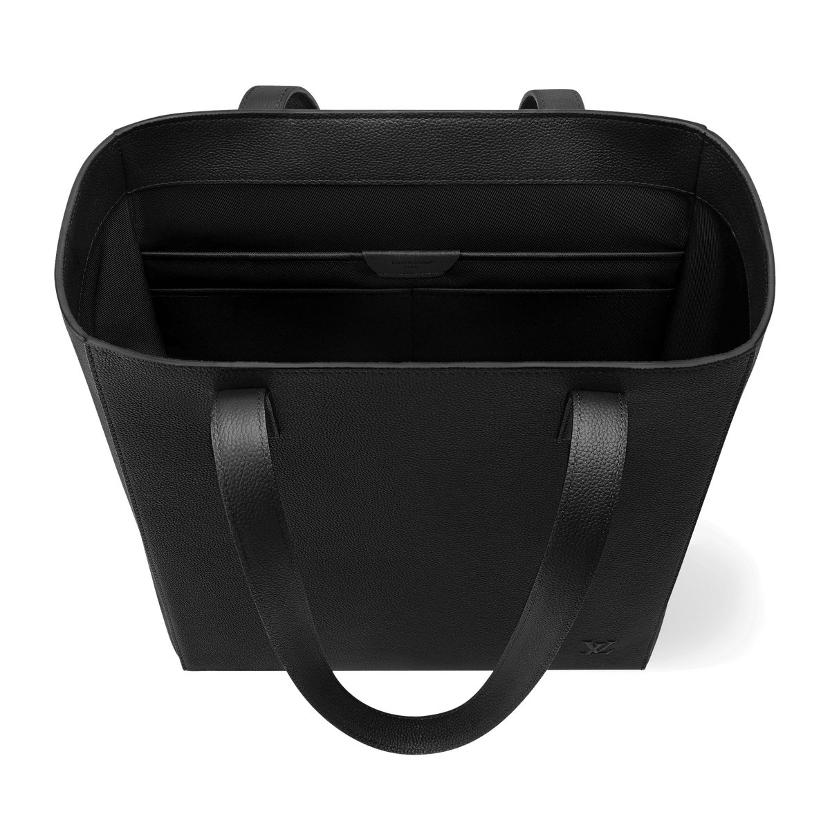 Cabin Tote Waxy Calfskin Black