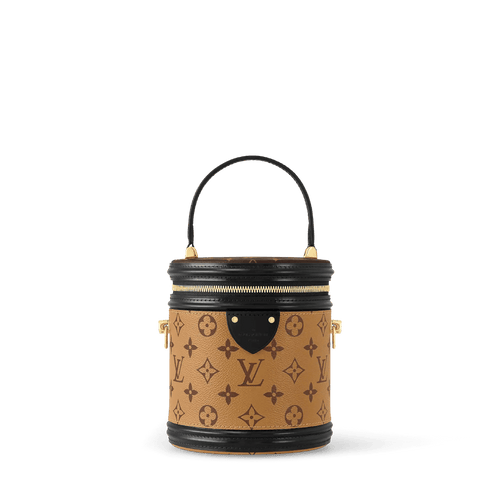 Cannes Monogram Reverse Coated Canvas Shoulder Bag M43986