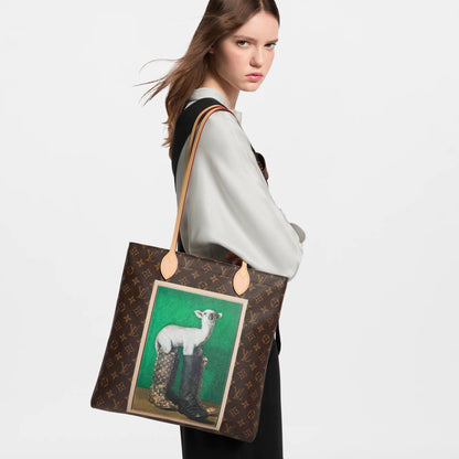 Carry It Monogram Canvas Tote Bag