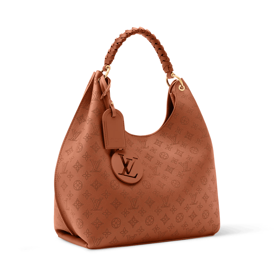 Carmel Mahina Perforated Leather Handbag
