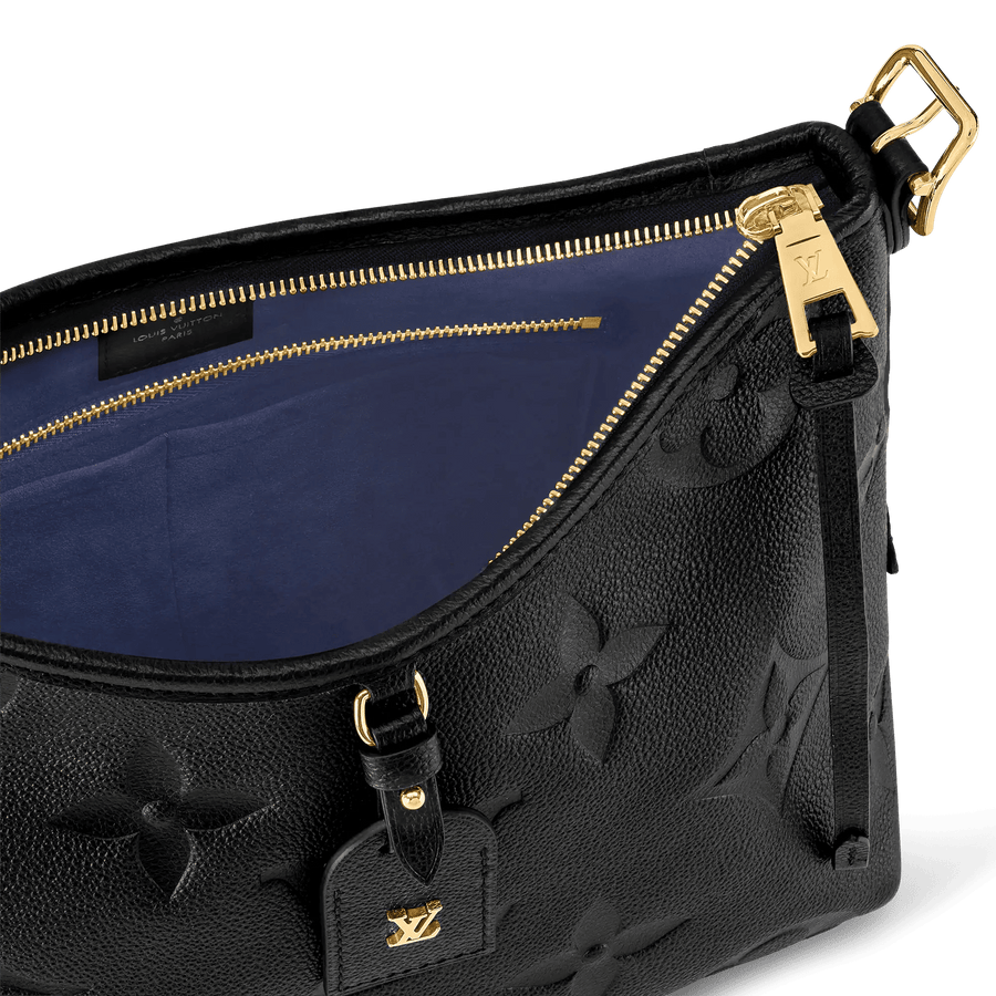 CarryAll PM Black Monogram Empreinte Leather Hobo Bag M46288