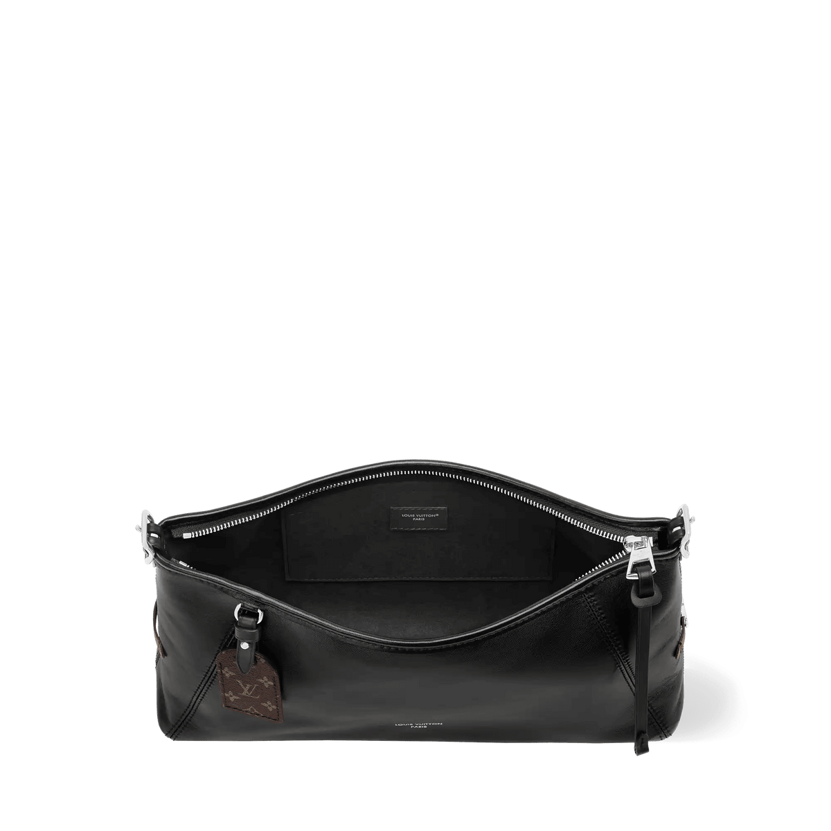 CarryAll East West Black Lamb Leather Crossbody Bag M28160