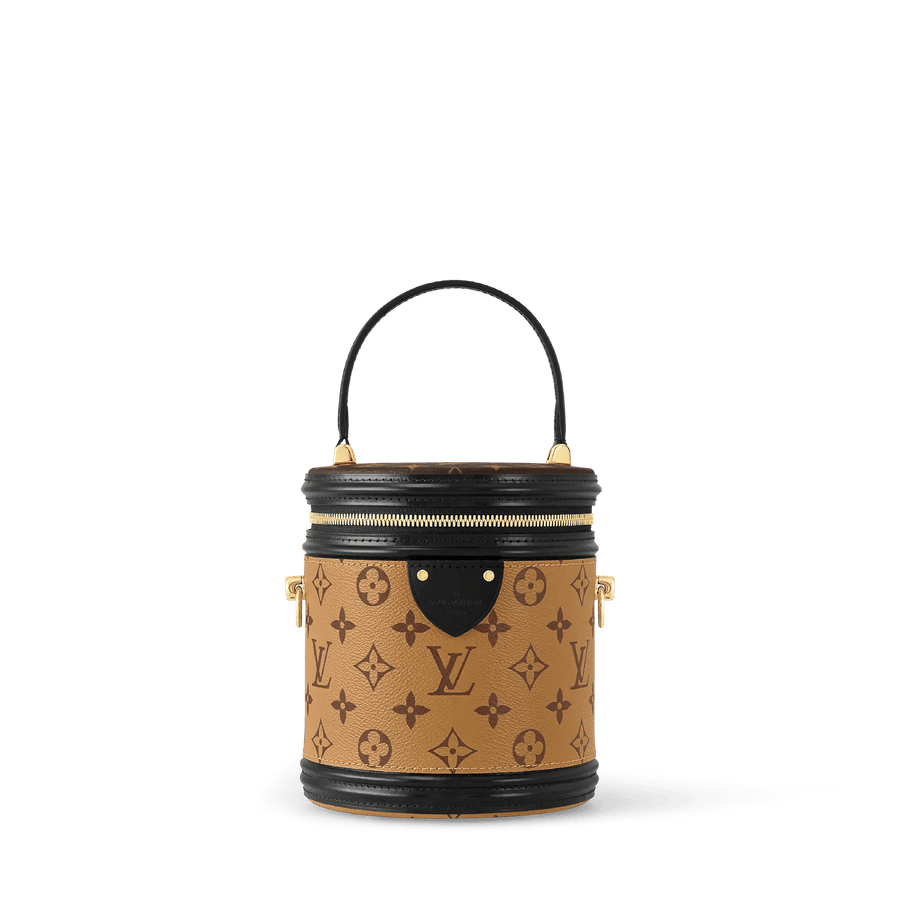 Cannes Monogram Reverse Coated Canvas Shoulder Bag M43986
