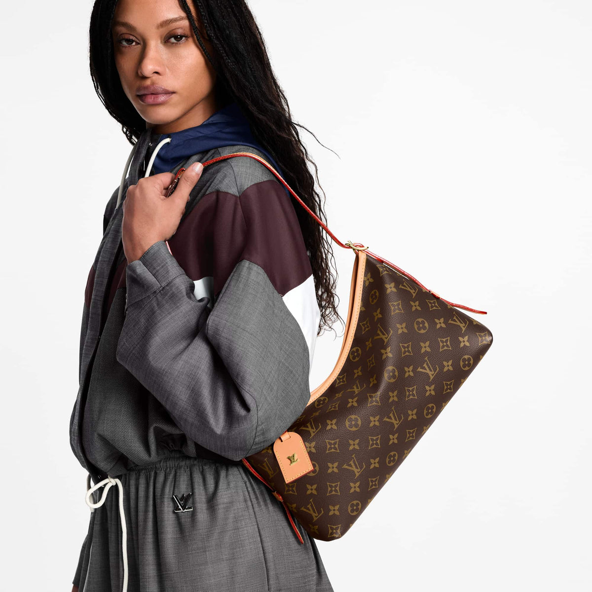 CarryAll East West Monogram Canvas Tote Bag